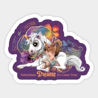 Exclusive 2022 Secret the Unicorn design Sticker